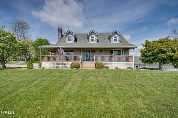 7.37 Acres of Land with Home for Sale in Bristol, Virginia