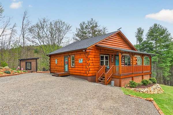 10.4 Acres of Land with Home for Sale in Hillsville, Virginia