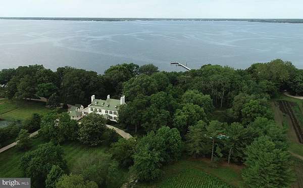 48 Acres of Recreational Land with Home for Sale in Trappe, Maryland