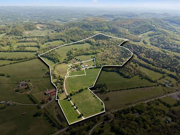 102 Acres of Land for Sale in College Grove, Tennessee