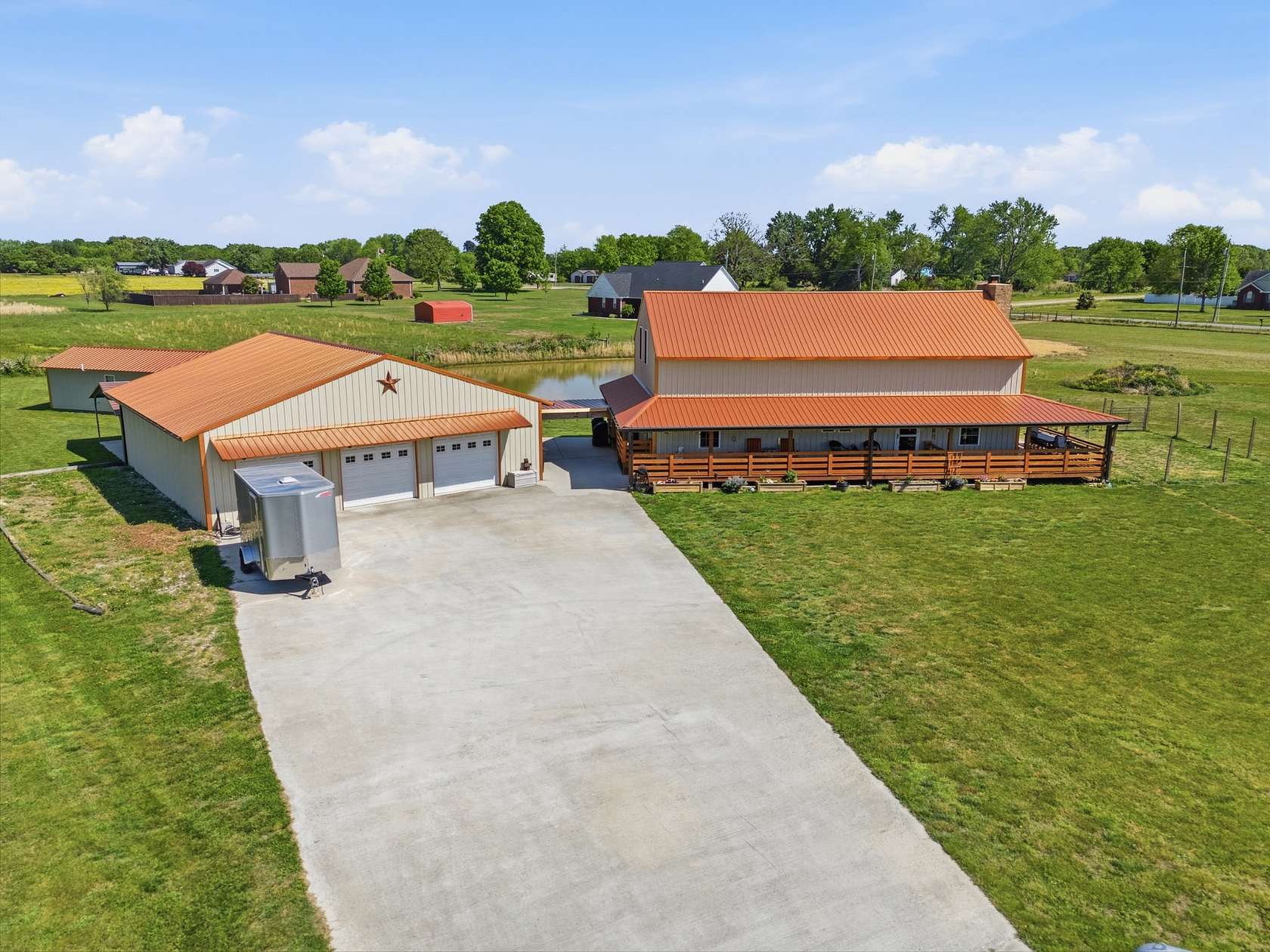 2.9 Acres of Land with Home for Sale in Ardmore, Tennessee