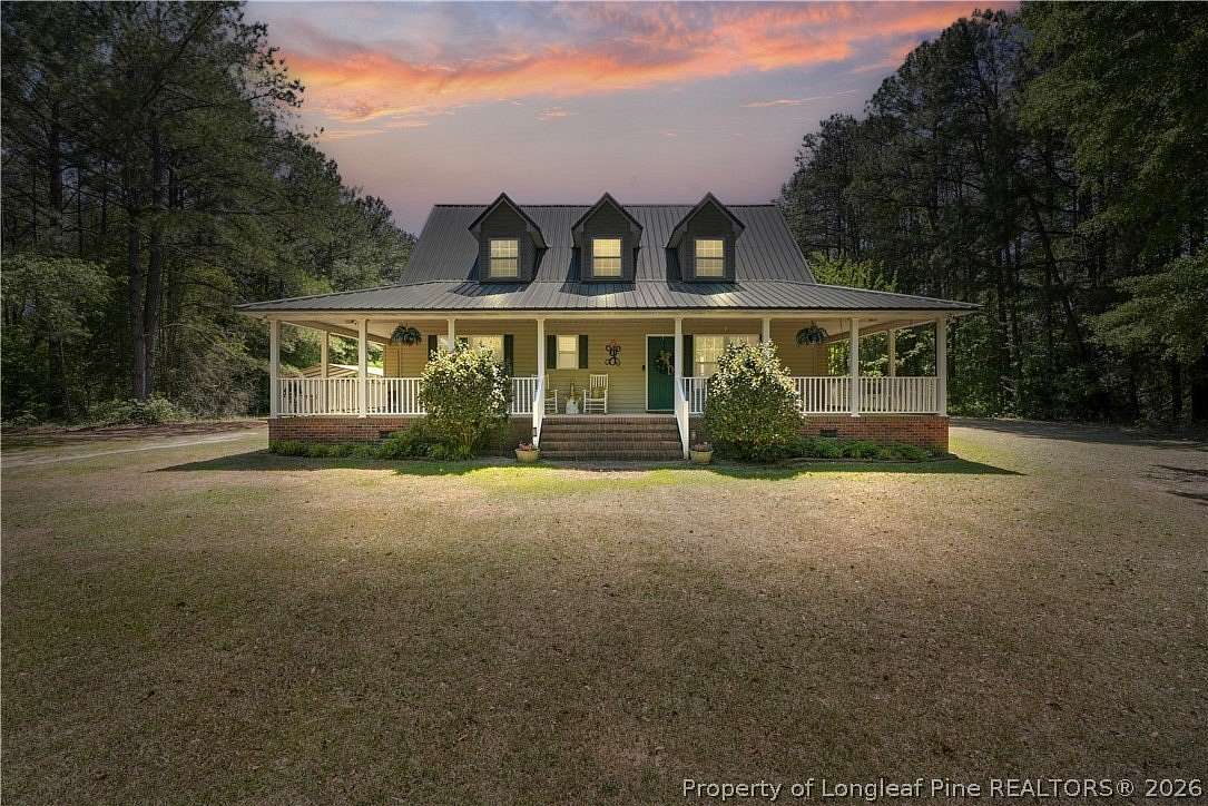 6.82 Acres of Land with Home for Sale in Fayetteville, North Carolina