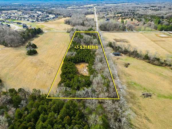 5.2 Acres of Residential Land for Sale in Christiana, Tennessee