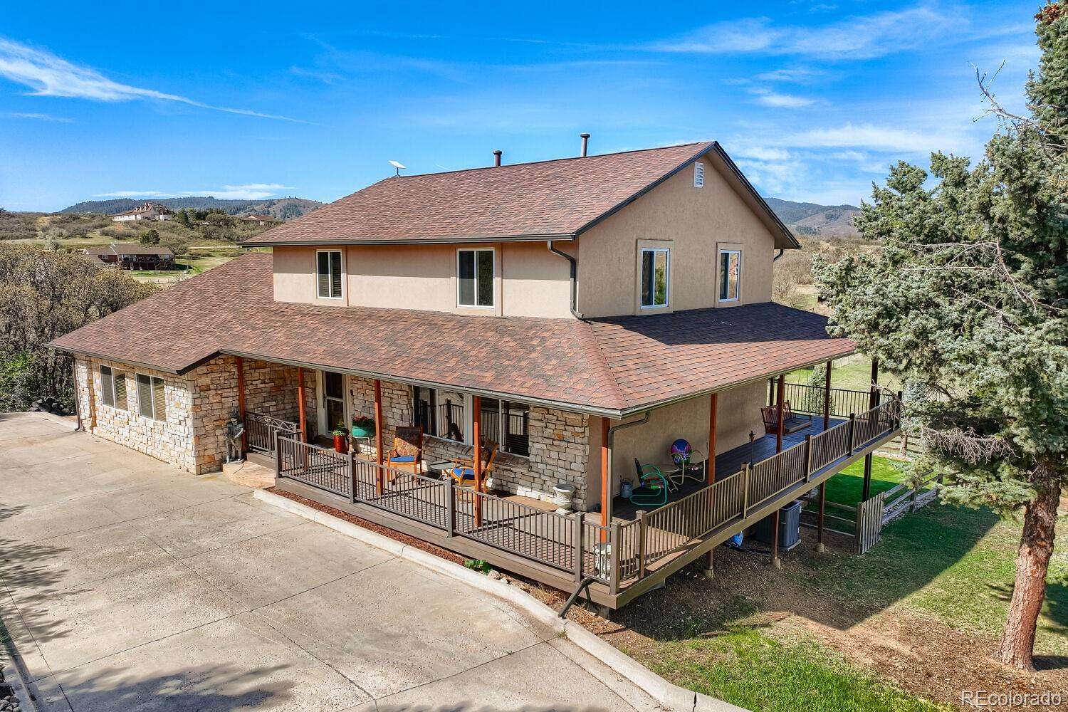 5.25 Acres of Land with Home for Sale in Sedalia, Colorado