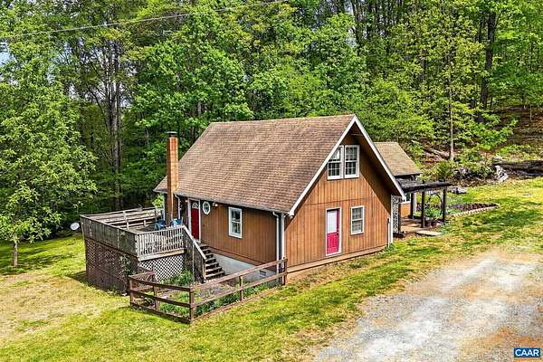 22.7 Acres of Land with Home for Sale in Keswick, Virginia