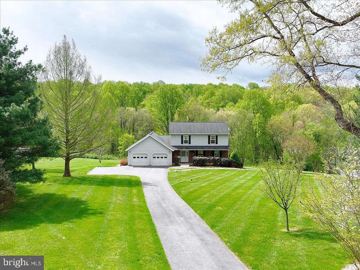 3 Acres of Land with Home for Sale in Woodbine, Maryland