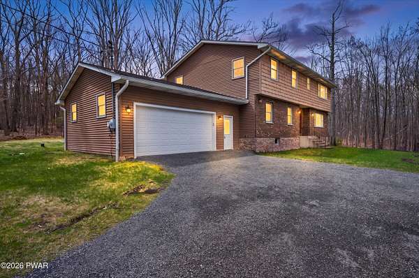 4.9 Acres of Land with Home for Sale in Shohola, Pennsylvania