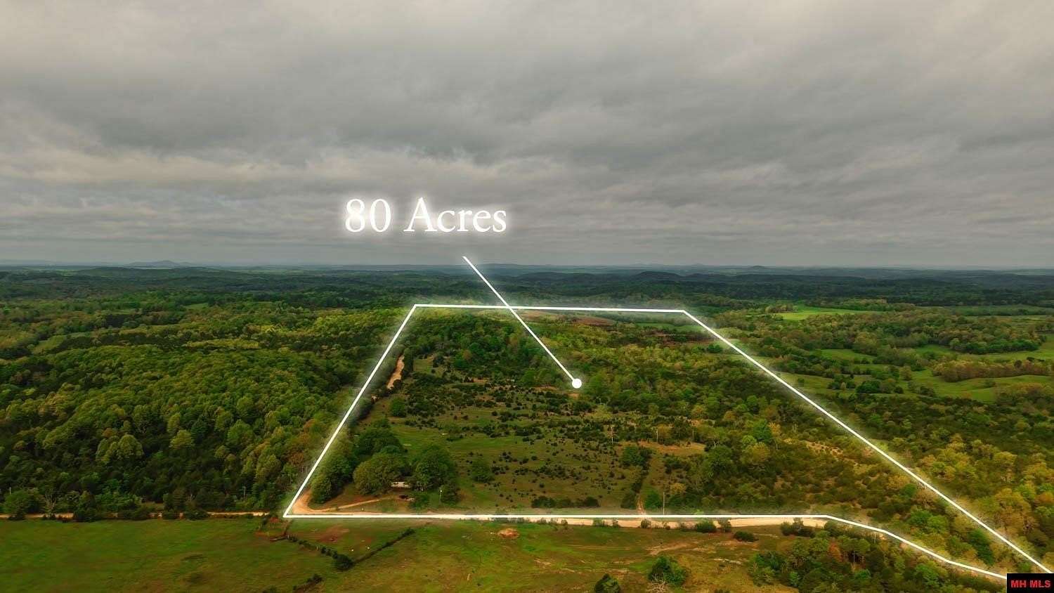 80 Acres of Recreational Land for Sale in Elizabeth, Arkansas
