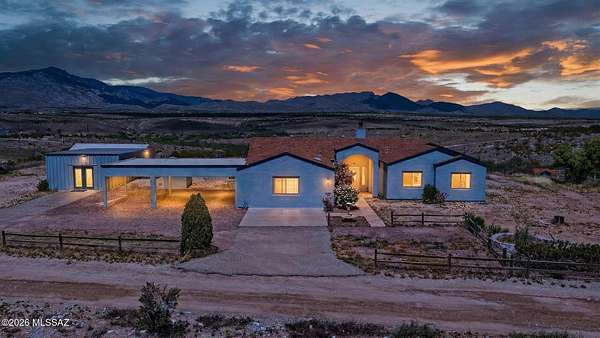 4.2 Acres of Land with Home for Sale in Benson, Arizona