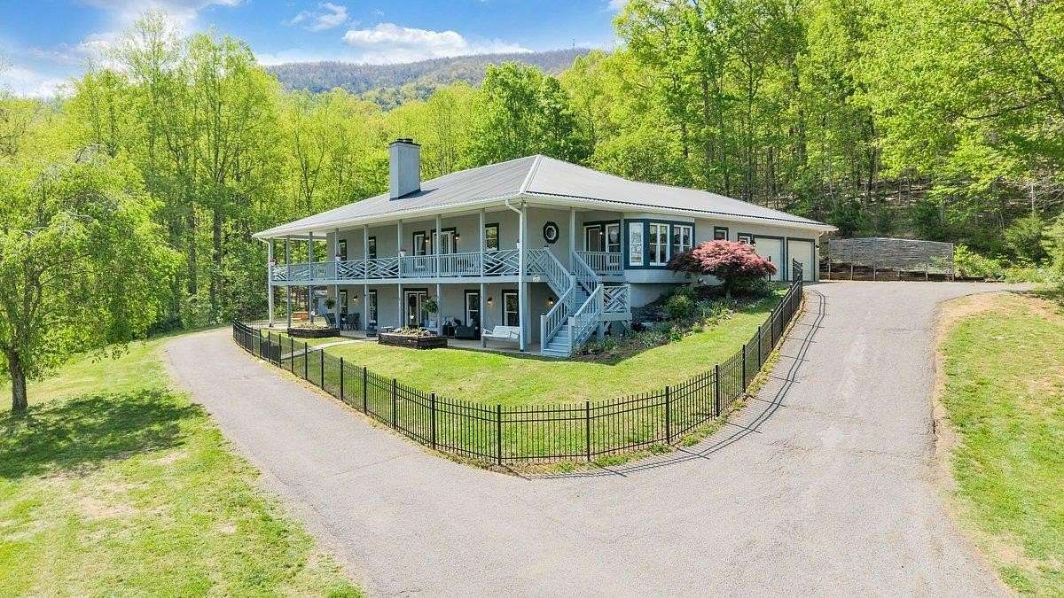 57 Acres of Recreational Land with Home for Sale in Buchanan, Virginia