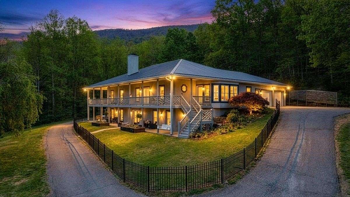 57 Acres of Recreational Land with Home for Sale in Buchanan, Virginia