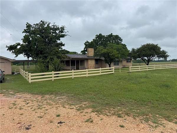 7.7 Acres of Land with Home for Lease in Bryan, Texas