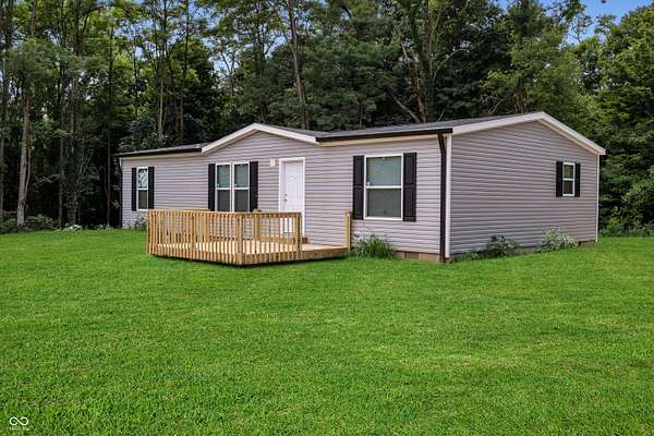6.67 Acres of Land with Home for Sale in Seelyville, Indiana