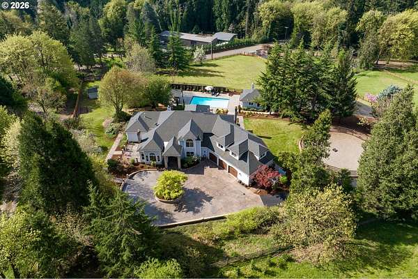 4.83 Acres of Land with Home for Sale in Stafford, Oregon