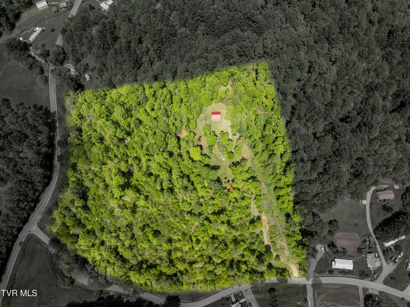 10.6 Acres of Recreational & Residential Land for Sale in Hampton, Tennessee