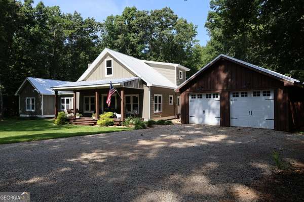 8.9 Acres of Land with Home for Sale in Watkinsville, Georgia