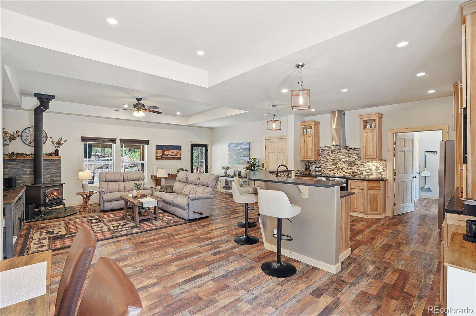 10 Acres of Land with Home for Sale in Franktown, Colorado