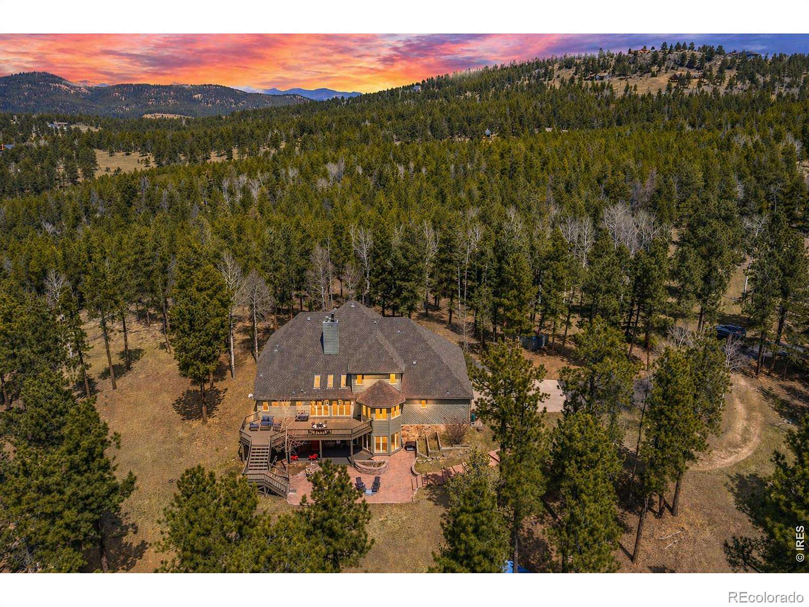 17 Acres of Land with Home for Sale in Conifer, Colorado