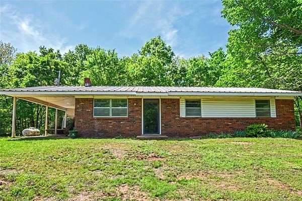 5 Acres of Land with Home for Sale in Hulbert, Oklahoma