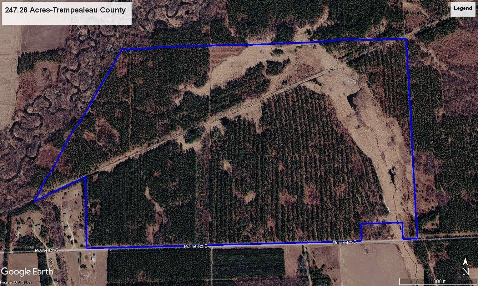247 Acres of Recreational Land for Sale in Osseo, Wisconsin