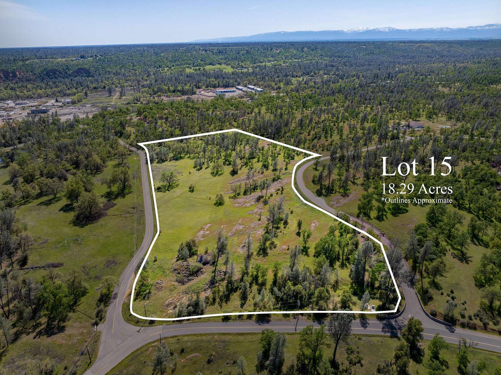 18.3 Acres of Land for Sale in Redding, California