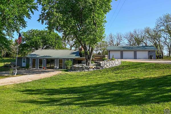 9.5 Acres of Land with Home for Sale in Osage City, Kansas