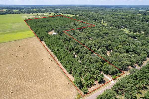 28.3 Acres of Recreational Land with Home for Sale in Mineola, Texas