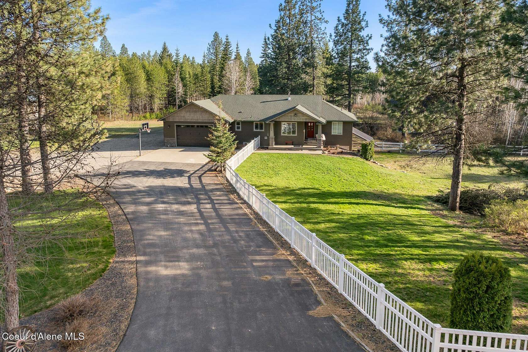 4.79 Acres of Land with Home for Sale in Rathdrum, Idaho