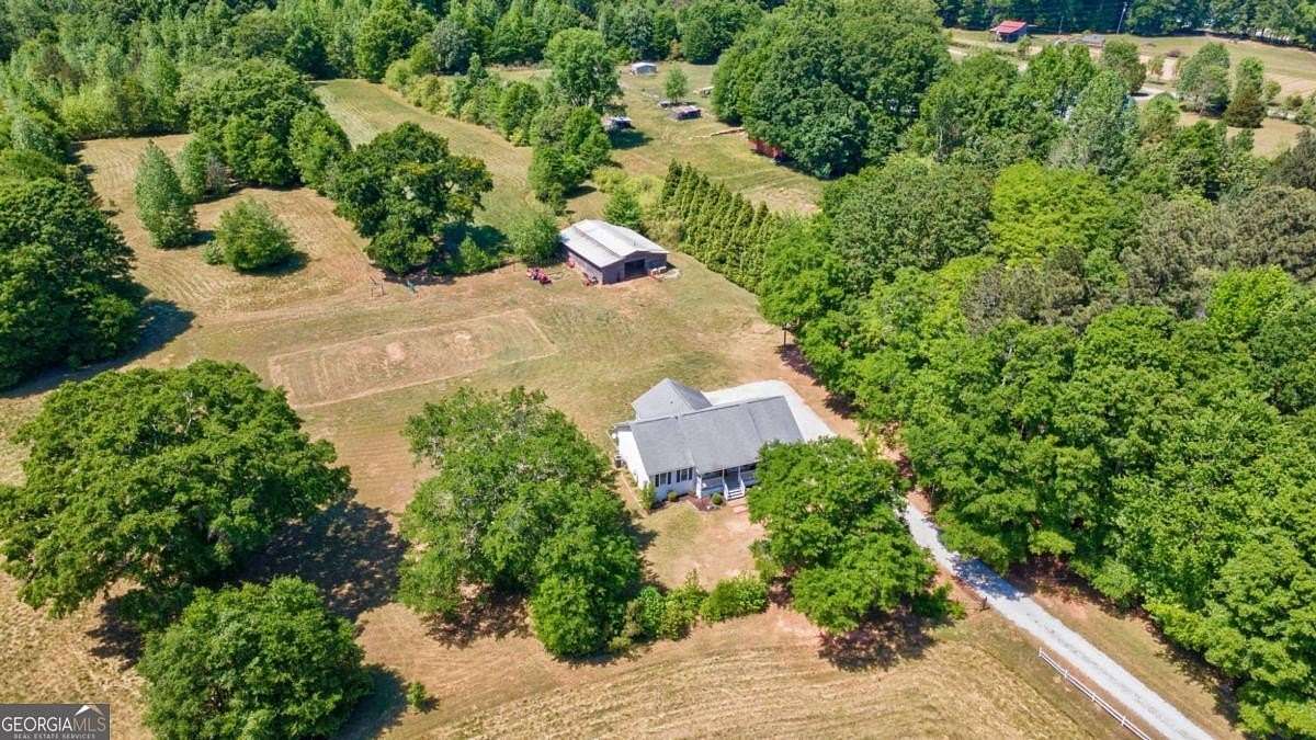 10.5 Acres of Land with Home for Sale in Statham, Georgia