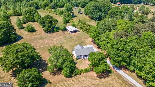 10.5 Acres of Land with Home for Sale in Statham, Georgia