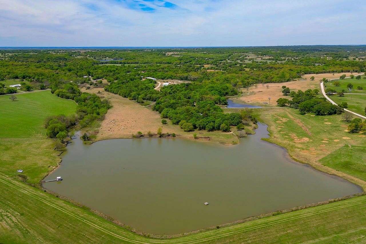 222 Acres of Land with Home for Sale in Forestburg, Texas