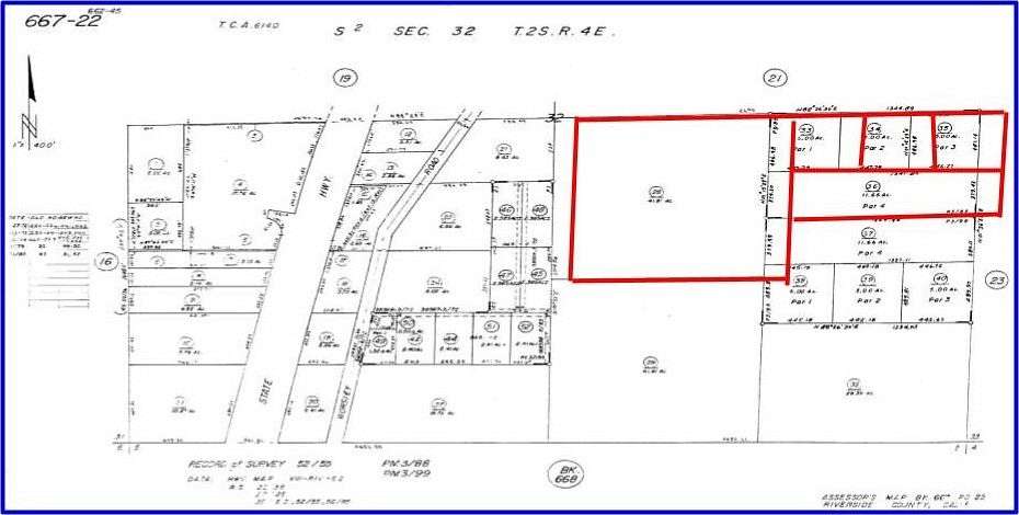 41.8 Acres of Agricultural & Residential Land for Sale in Desert Hot Springs, California