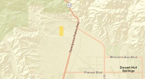 41.8 Acres of Agricultural Land for Sale in Desert Hot Springs, California