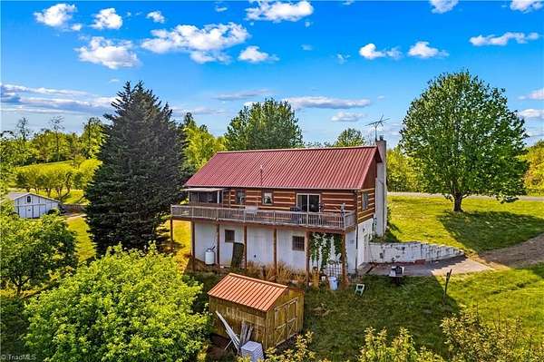 2.8 Acres of Land with Home for Sale in Moravian Falls, North Carolina