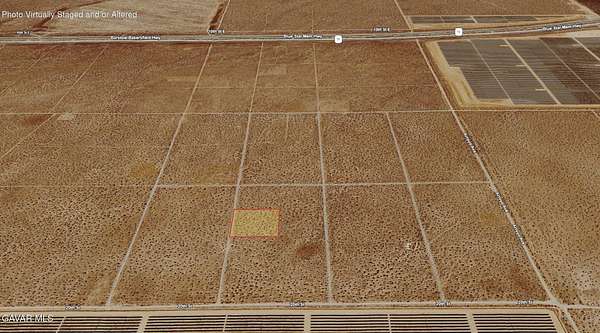 2.5 Acres of Commercial Land for Sale in Mojave, California