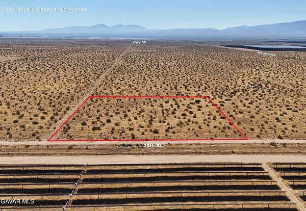 2.5 Acres of Commercial Land for Sale in Mojave, California