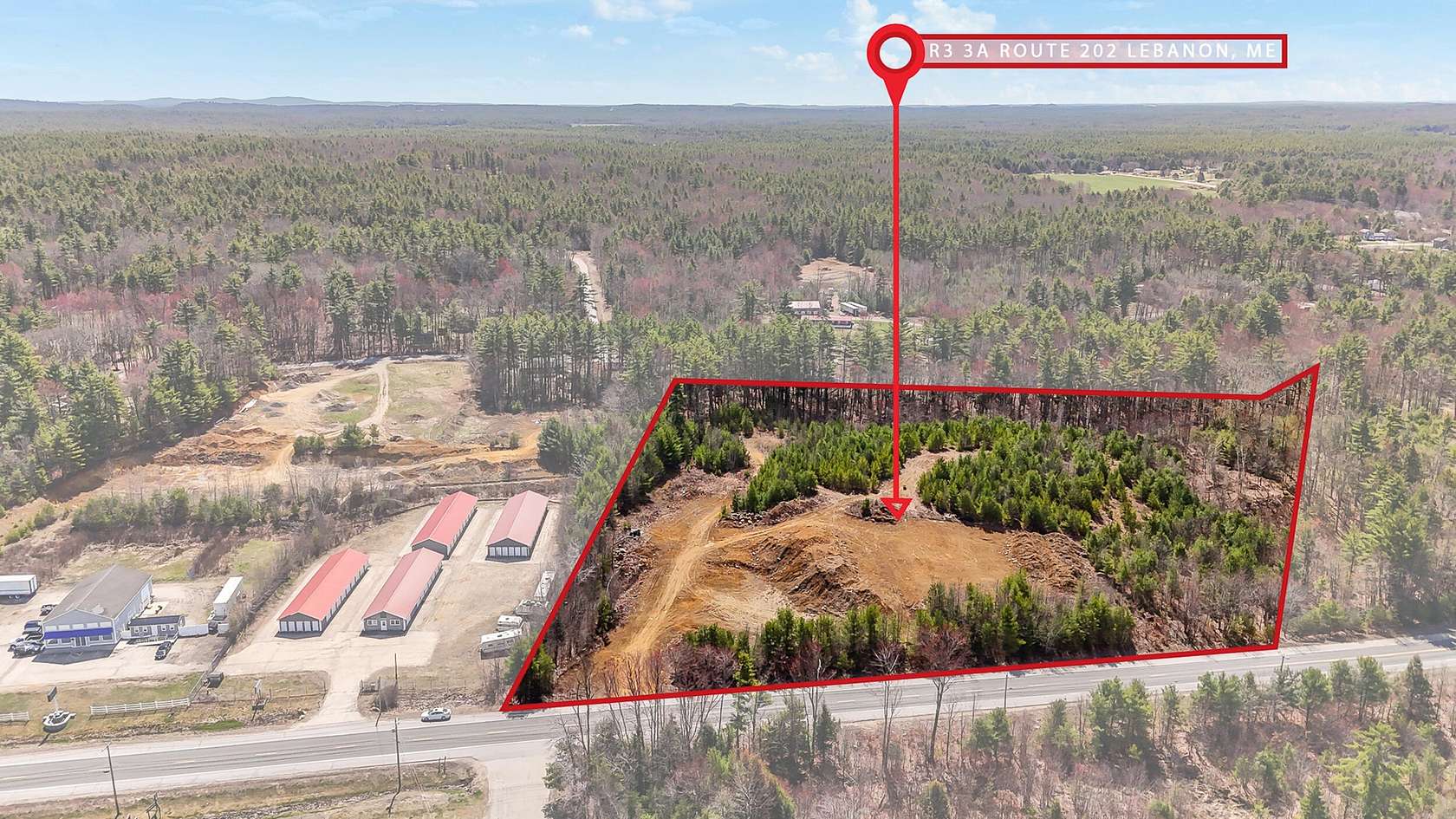 5 Acres of Mixed-Use Land for Sale in Lebanon, Maine