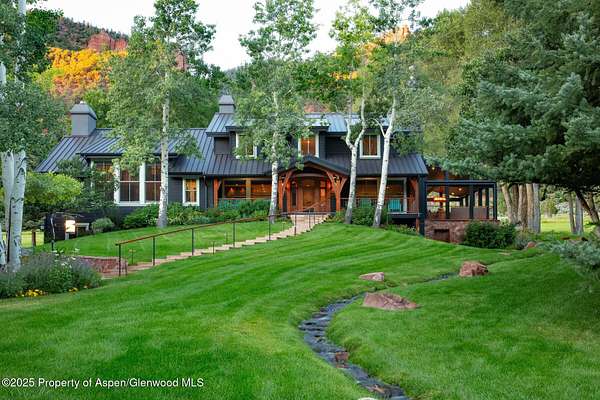 38.2 Acres of Land with Home for Sale in Snowmass, Colorado