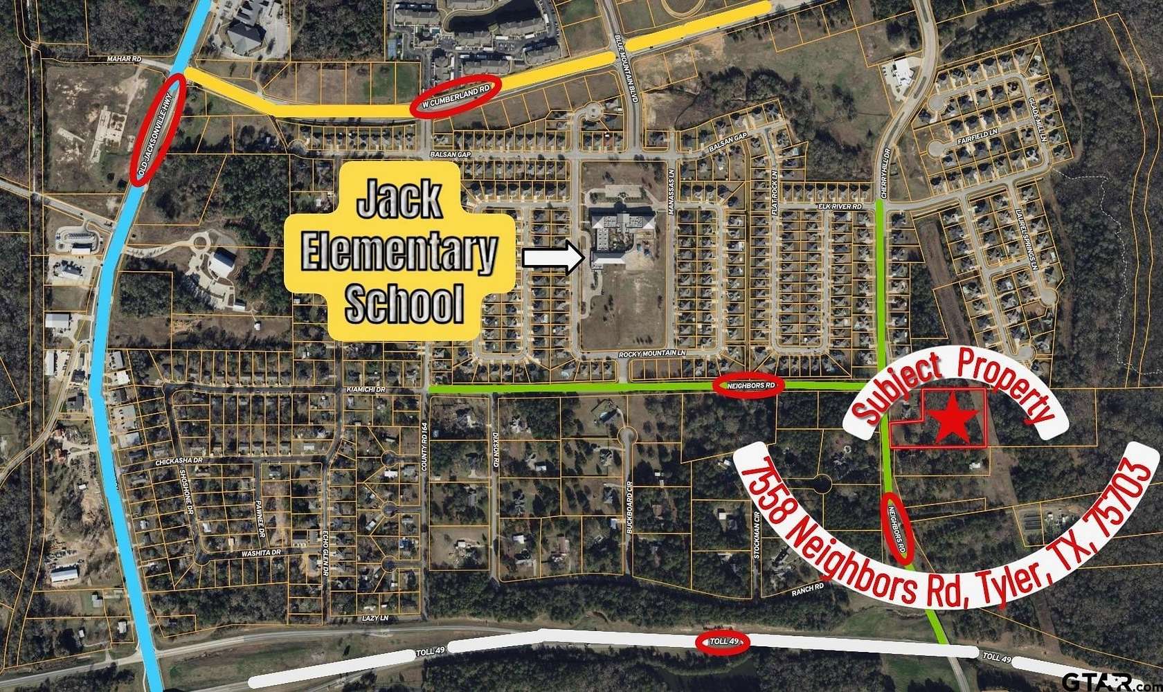 4 Acres of Residential Land for Sale in Tyler, Texas