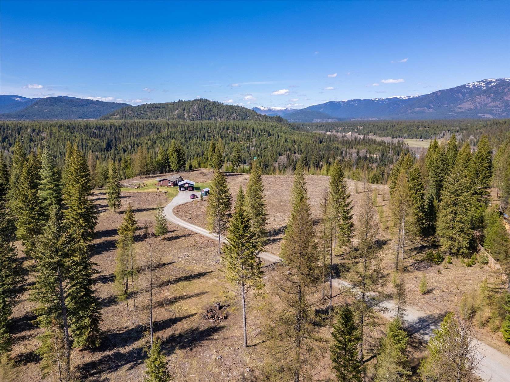 20 Acres of Recreational Land with Home for Sale in Troy, Montana