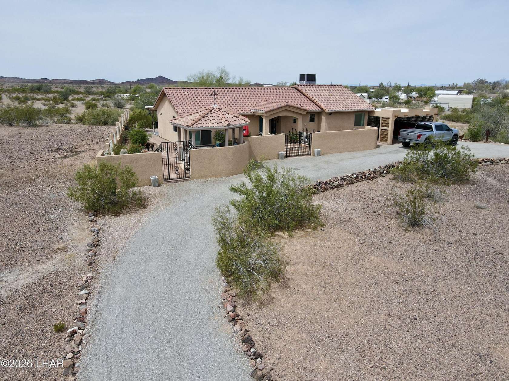 2.74 Acres of Land with Home for Sale in Bouse, Arizona