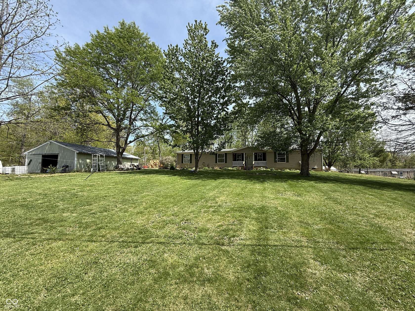 10.9 Acres of Land with Home for Sale in Nashville, Indiana