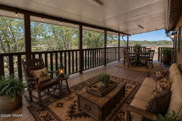 7.24 Acres of Land with Home for Sale in Vernon, Arizona