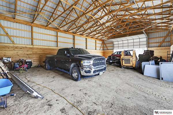 10 Acres of Land with Home for Sale in Bennington, Nebraska