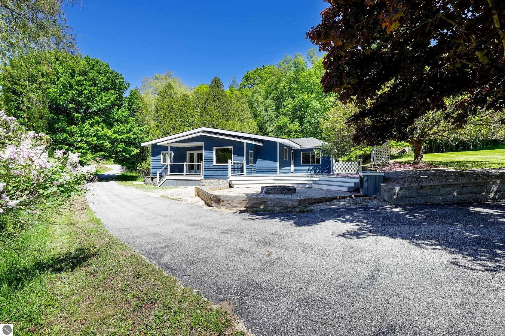 5 Acres of Land with Home for Sale in Frankfort, Michigan