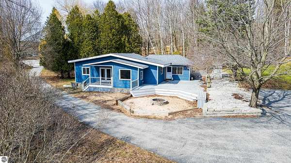 5 Acres of Land with Home for Sale in Frankfort, Michigan