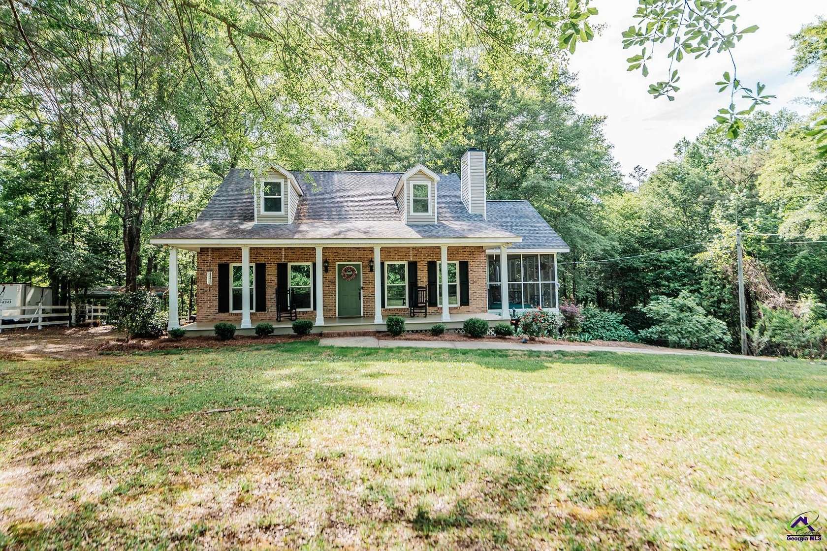 6.2 Acres of Land with Home for Sale in Lizella, Georgia