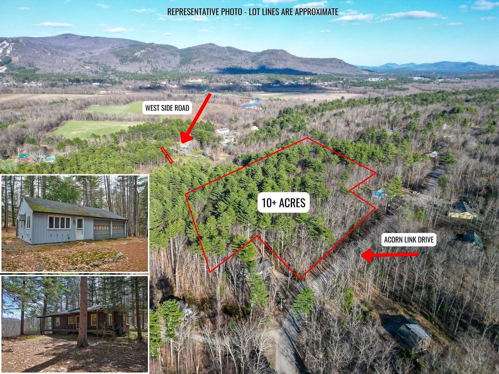 10.2 Acres of Land with Home for Sale in Conway, New Hampshire
