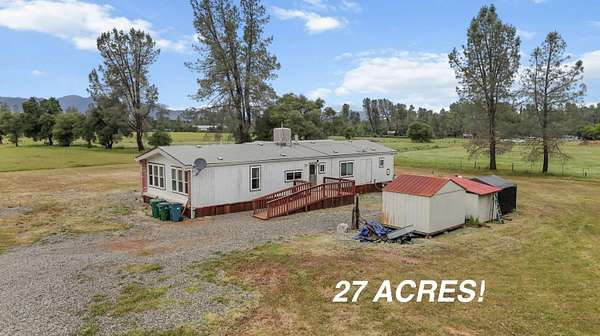 27.4 Acres of Land with Home for Sale in Anderson, California