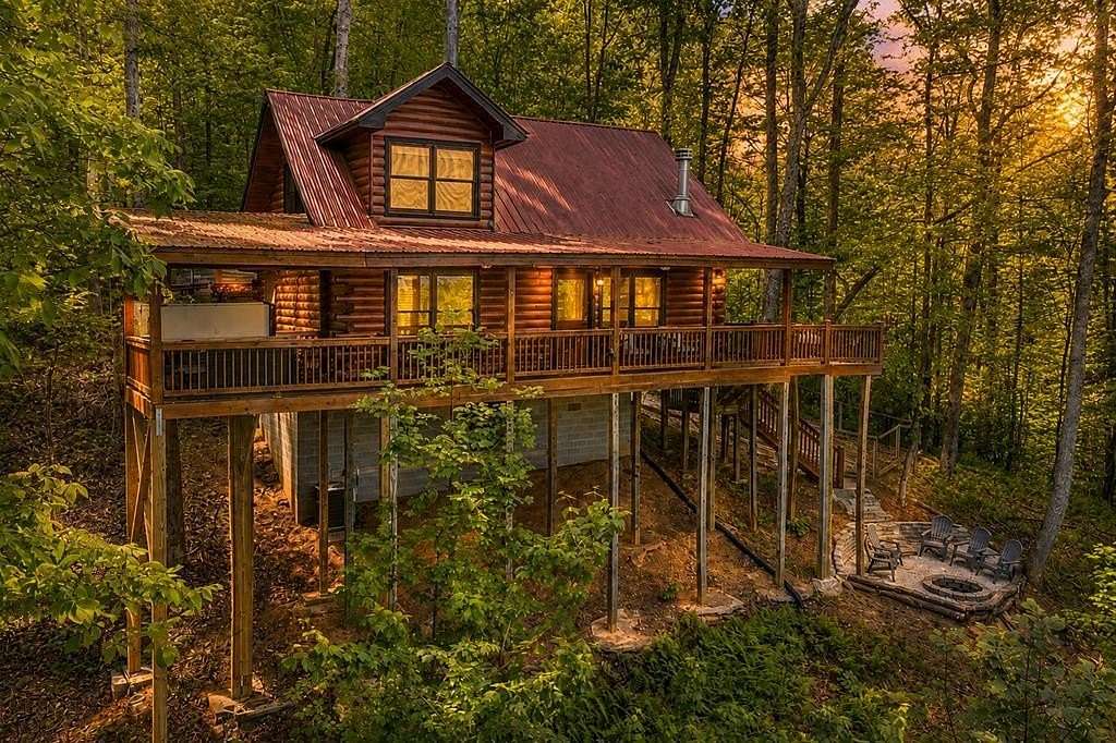 1.7 Acres of Land with Home for Sale in Cherry Log, Georgia